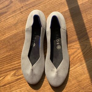 Rothy’s Women Size 10.5 Flat Shoes Grey Fashion Footwear Business Casual Shoe